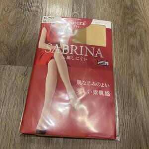 GUNZE Japanese Pantyhose (Stockings, Tights) SABRINA Natural Fit from Japan